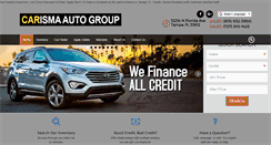 Desktop Screenshot of carismaautogroup.com